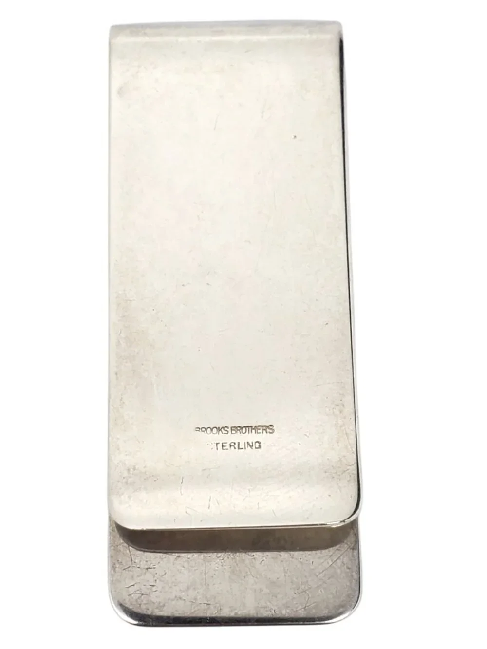 Brooks Brothers Sterling Silver Money Clip #24388